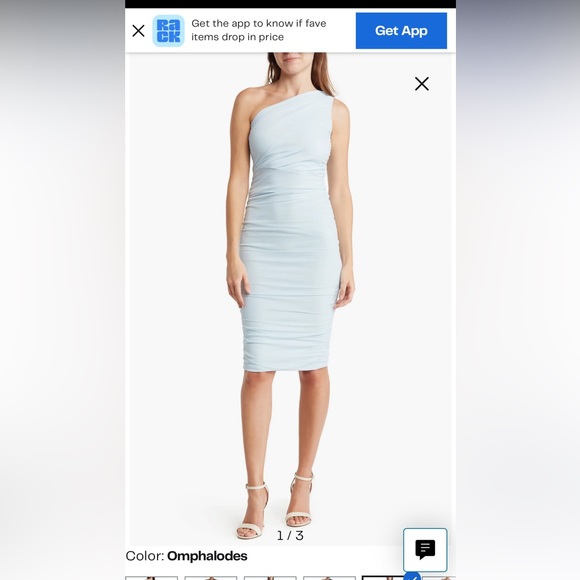 NWT Love x Design-one shoulder dress - Picture 5 of 5